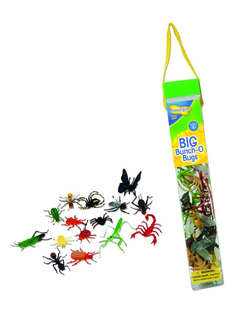 Detaillierte Insekten aus Plastik
